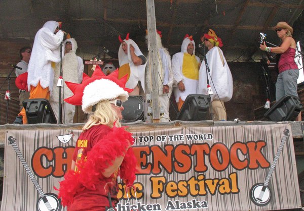 Chicken Alaska Chickenstock Music Festival