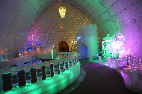 Aurora Ice Museum Inside Chena Hot Spring Alaska Aurora Ice Museum Inside Chena Hot Spring Alaska