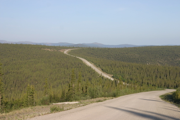 Top of the World Highway Yukon Alaska Top of the World Highway Yukon Alaska