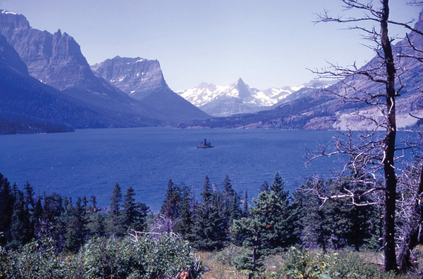 St MAry Lake Glacier National Park Montana