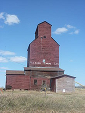 Beaver County Alberta grain elevator