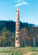 Kitwanga BC Totem Poles